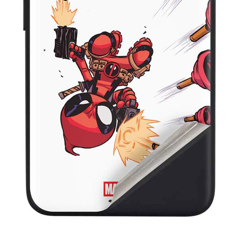 Marvel Deadpool Babypool Shooting Google Pixel 4a Skin